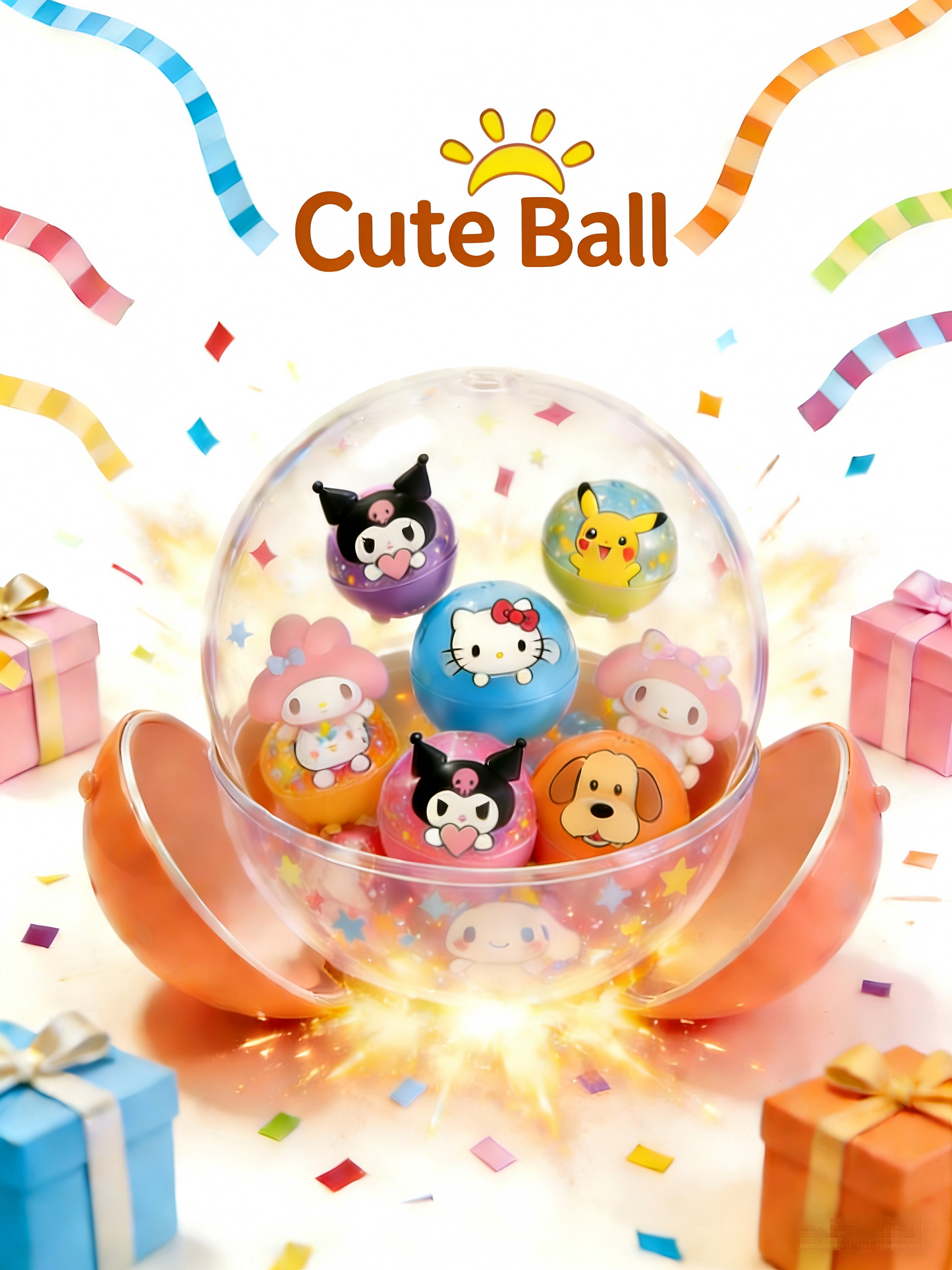 Cute ball- Pack Video Delivery